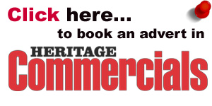 Click here to book an advert starting in Heritage Commercials